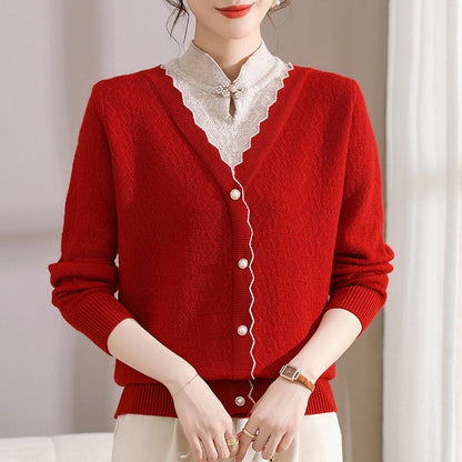 🔥2025 HOT SALE🔥 Women's Casual Warm Long Sleeve Knit Sweater