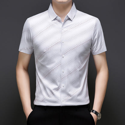 🌞This Summer's Must-have👔Men's Summer Embroidered Business Short